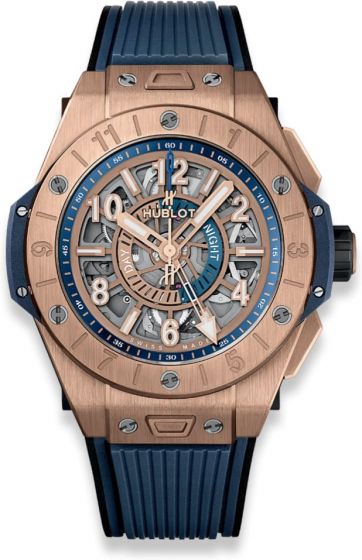 Review Replica HUBLOT BIG BANG UNICO GMT KING GOLD watch 471.OX.7128.RX